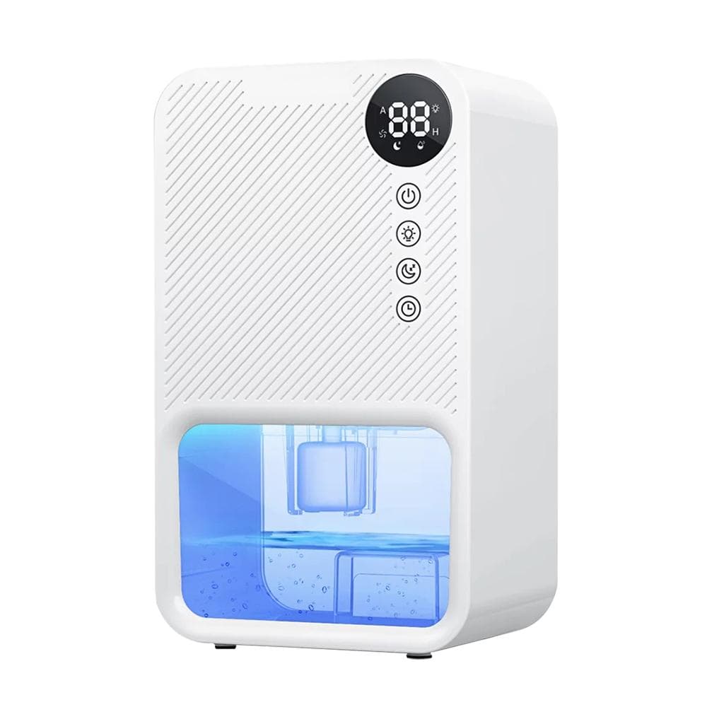 Electric Dehumidifiers for Home 37 OZ Capacity Quiet Dehumidifier for Room with Auto Shut Off 7 EU Plug white
