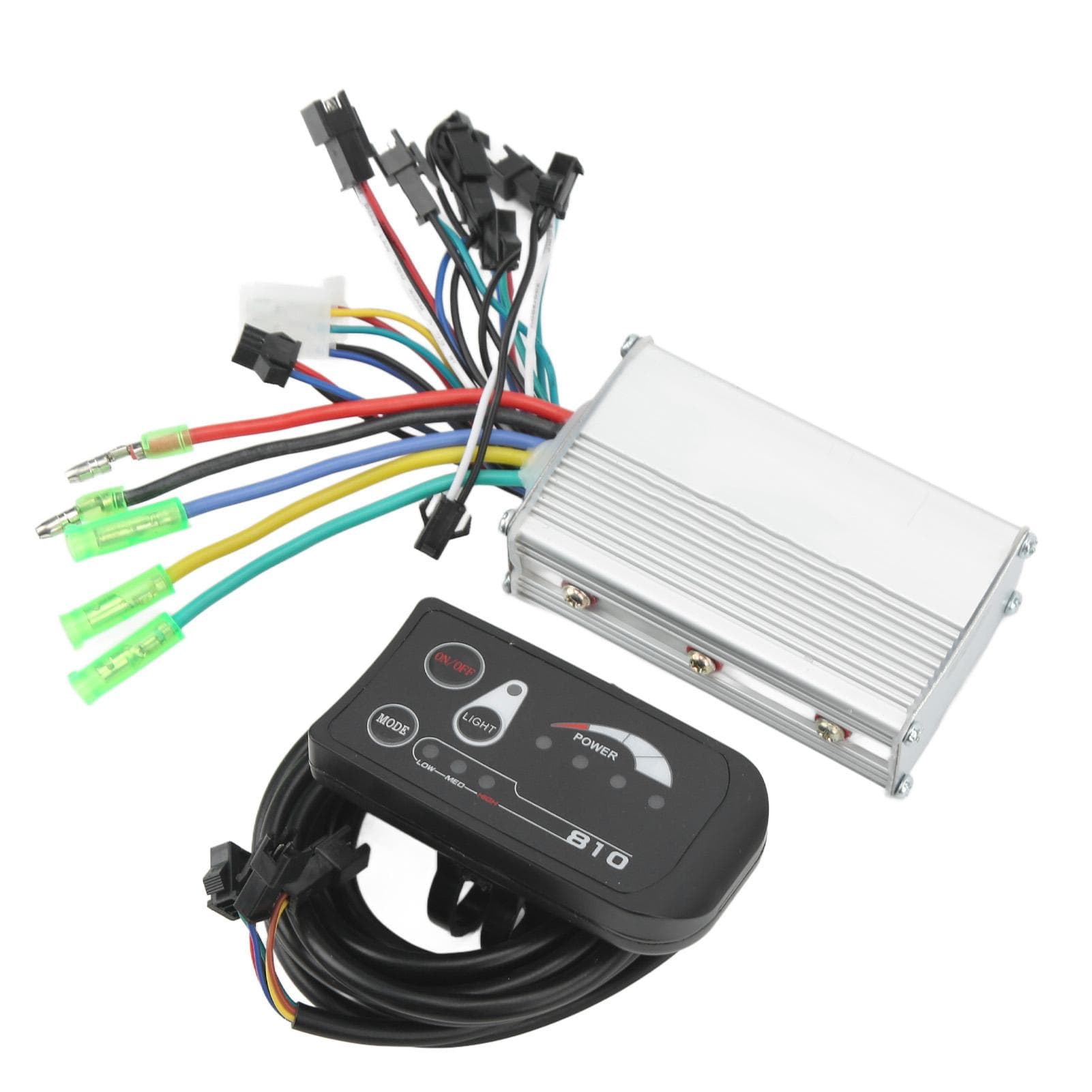 24V 250W 350W Brushless Motor Controller 810 LED Display Kit for Electric Scooter Electric Bike