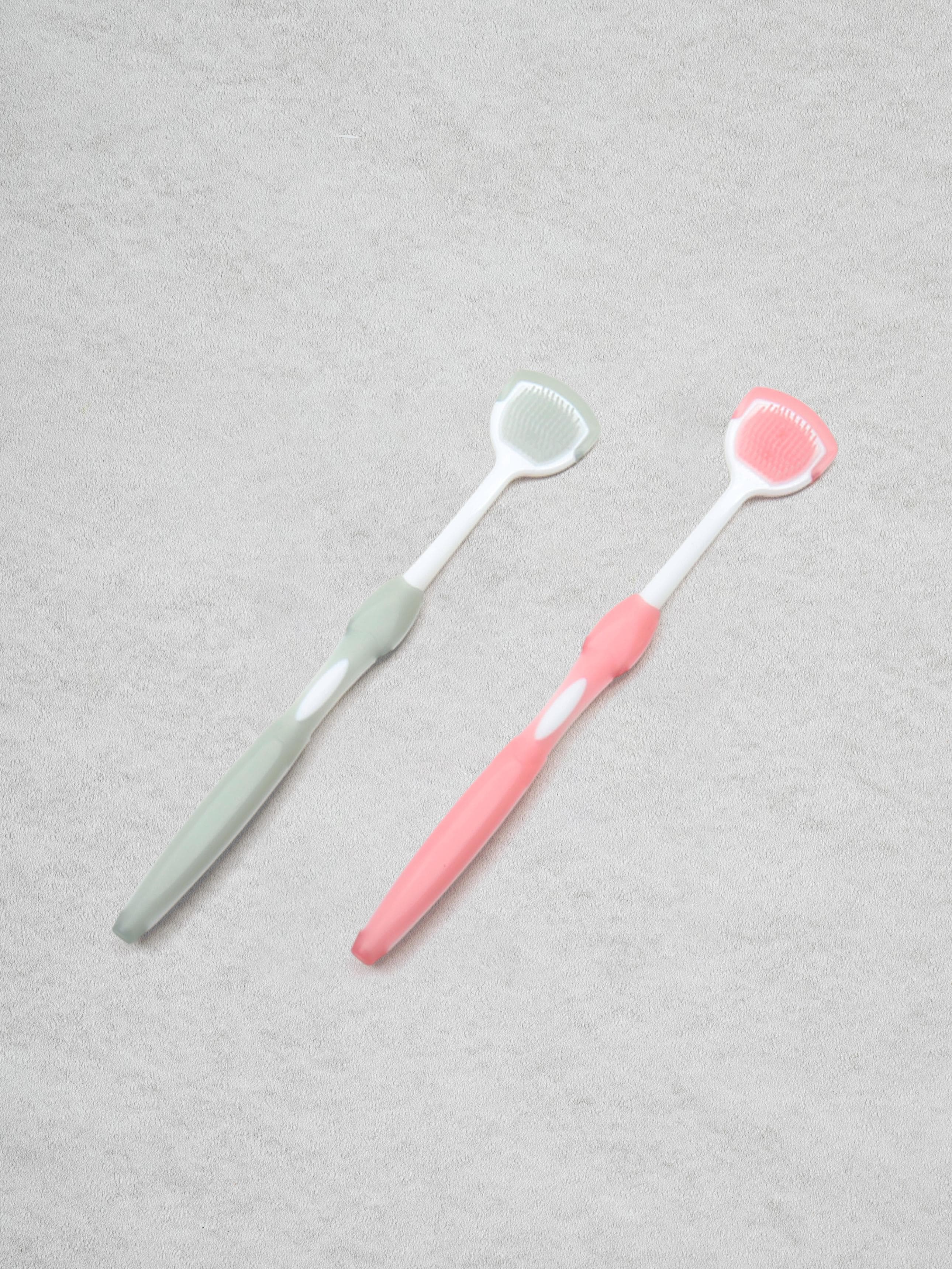 Brush-Type Tongue Cleaner (2-Pack) 1ea