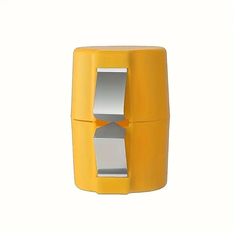 Easy-Clean Egg Shell Separator - Quick Peel & Yolk Divider for Kitchen, Baking Essentials yellow