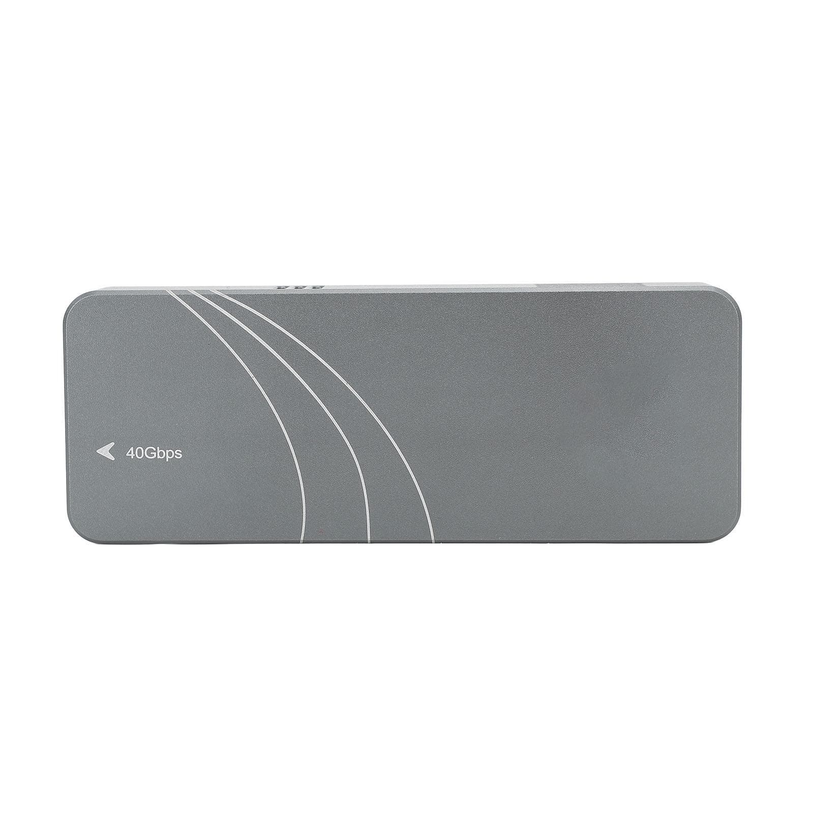 USB4.0 SSD Enclosure 40Gbps to NVMe Mobile M.2 Hard Drive Enclosure (Not Inclube Hard Disk)