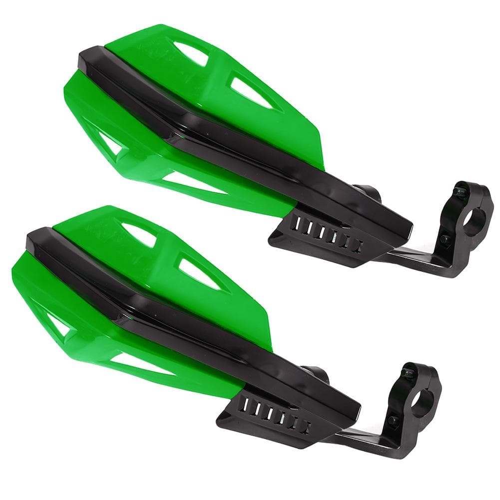 Motorcycle Hand Guard 78in 22mm ABS Fall Resistant Protector Universal for Motorcycle Electric green