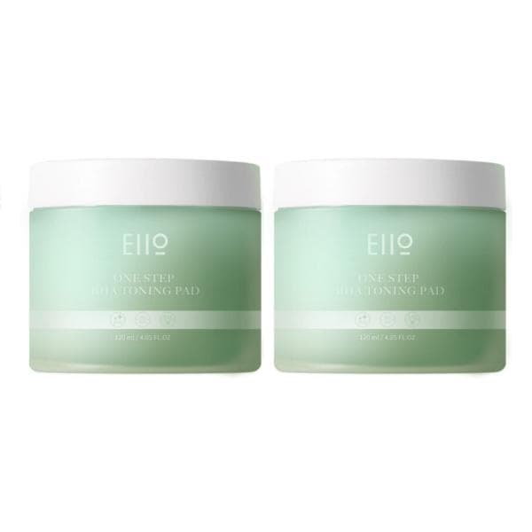 Eiio BHA 0.5% One Step Toning Pad, BHA 2% Exfoliating Toner Pad (Each 120ml / 4.05 fl.oz., 60 pads) (7 Options) #BHA 0.5% x 2pcs