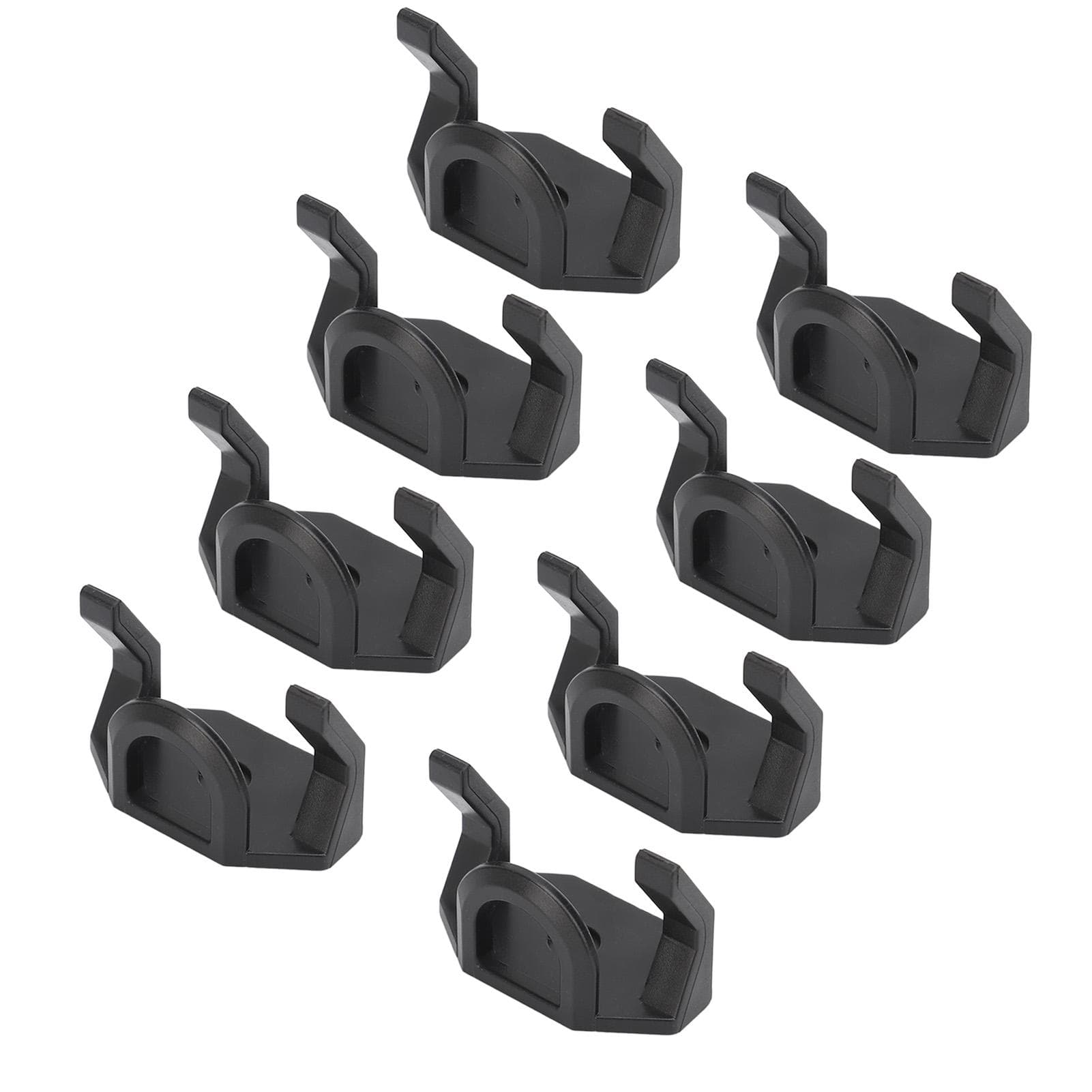8 Pack Adhesive Hat Hooks for Wall Strong Hold Minimalist Simple Installation Cap Rack