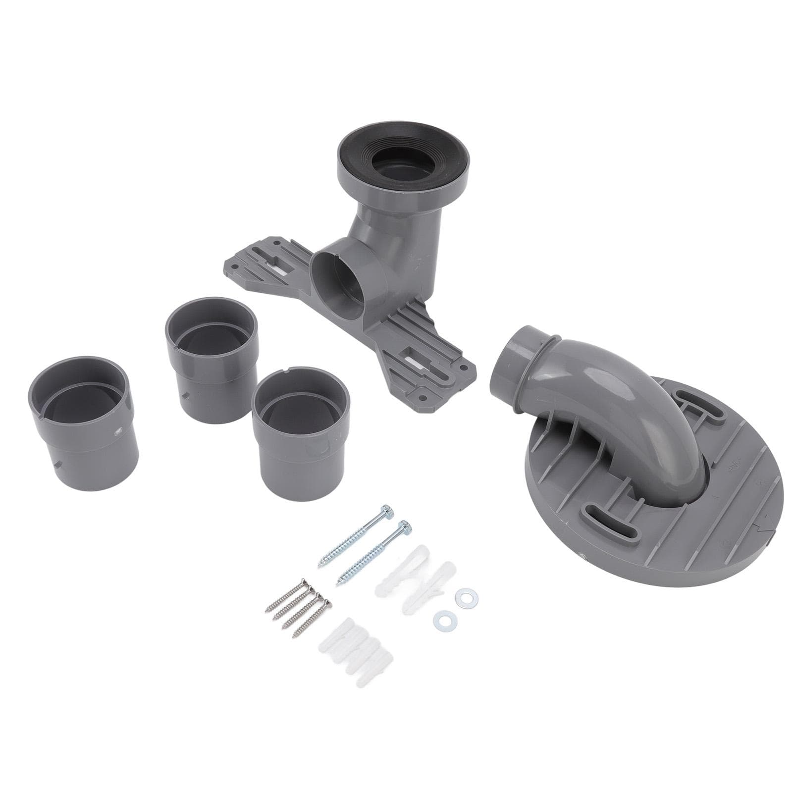 Toilet Shifter Thickened PP Corrosion Resistance Rubber Sealing Ring Siphon Toilet Sewage Pipe