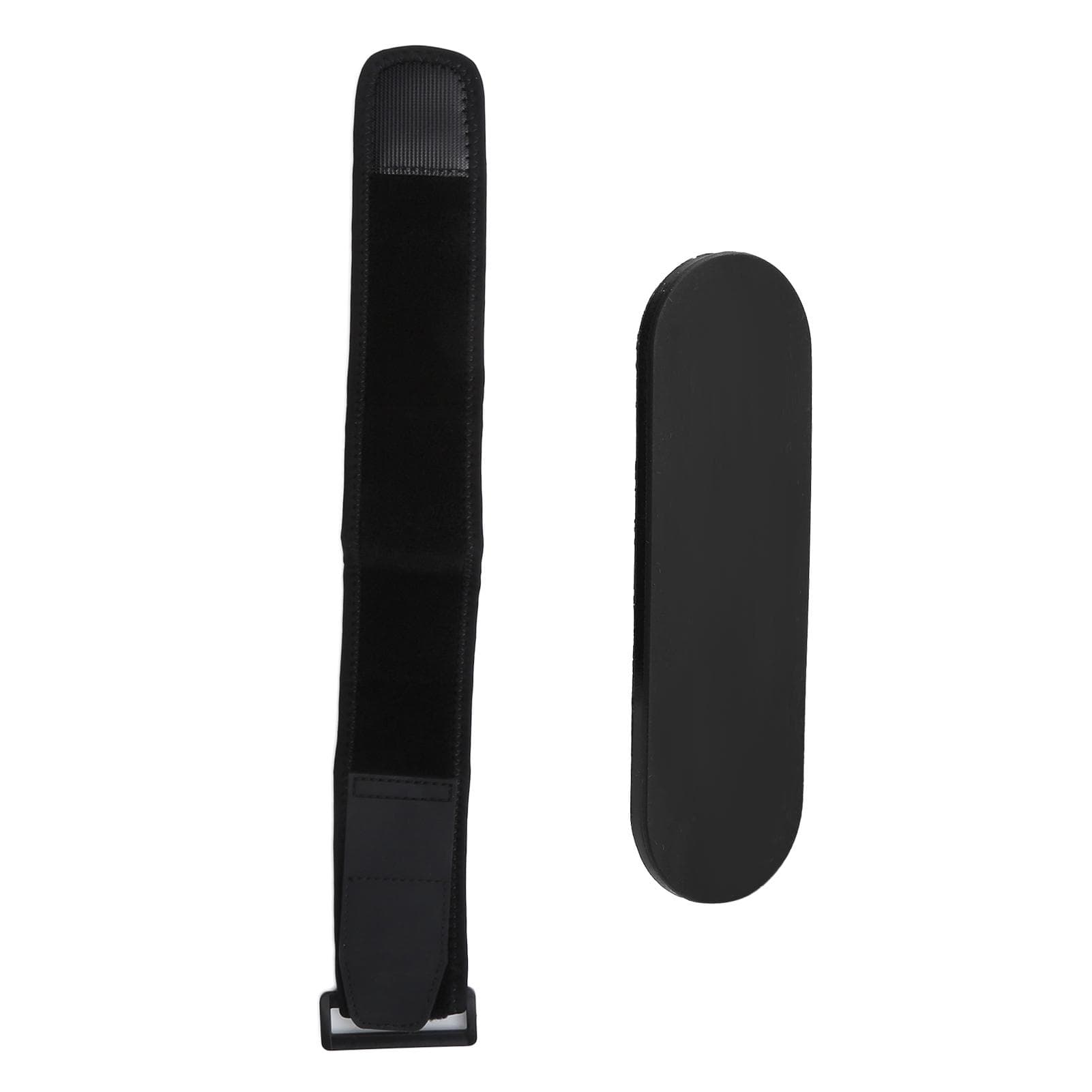 MOMOSTICK Mobile Phone Stick Gel Pad Finger Strap Holder Grip Stand with Phone ArmbandBlack black