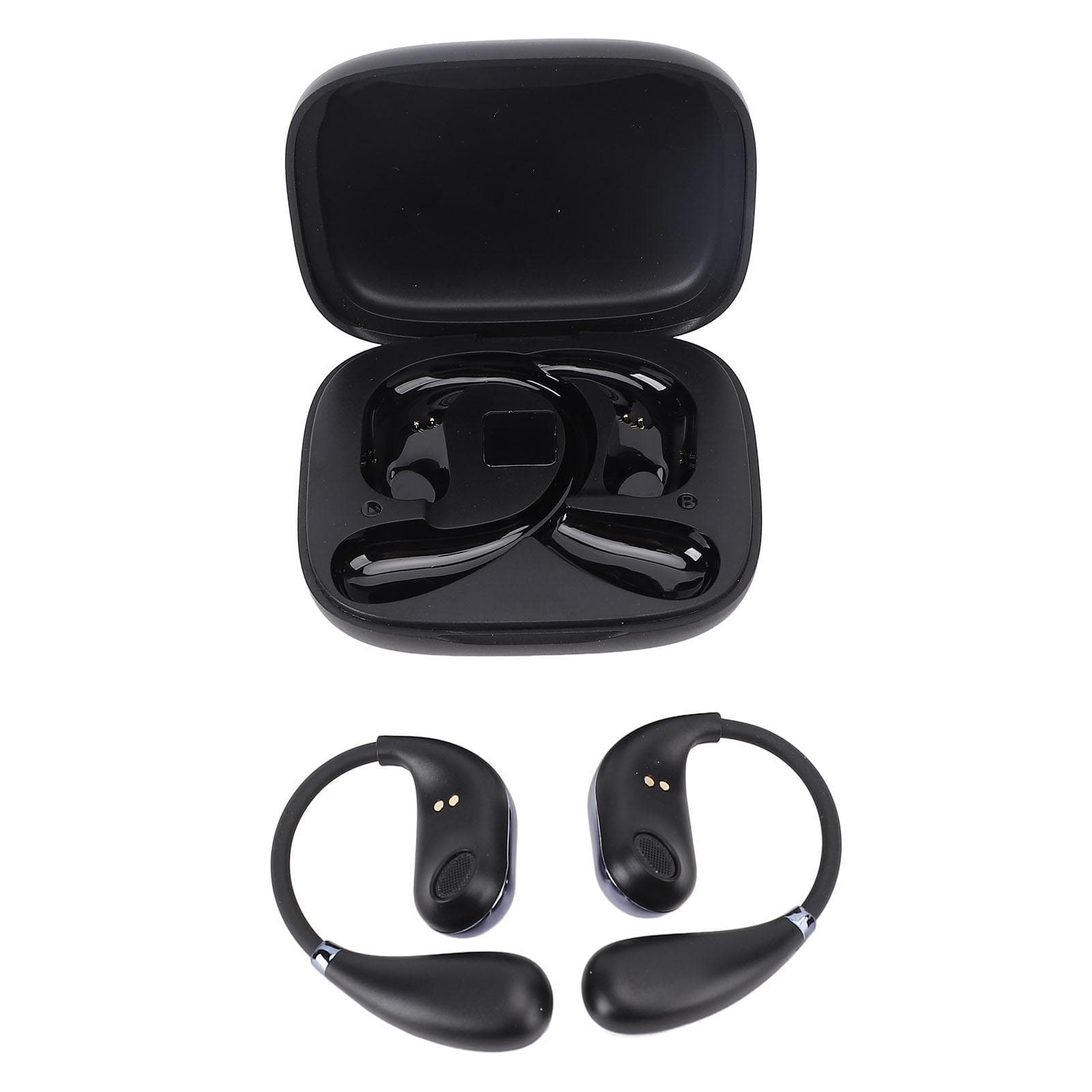 Translator Earbuds Black Bluetooth Wireless Professional Real Time Ai Language Translation Earbuds