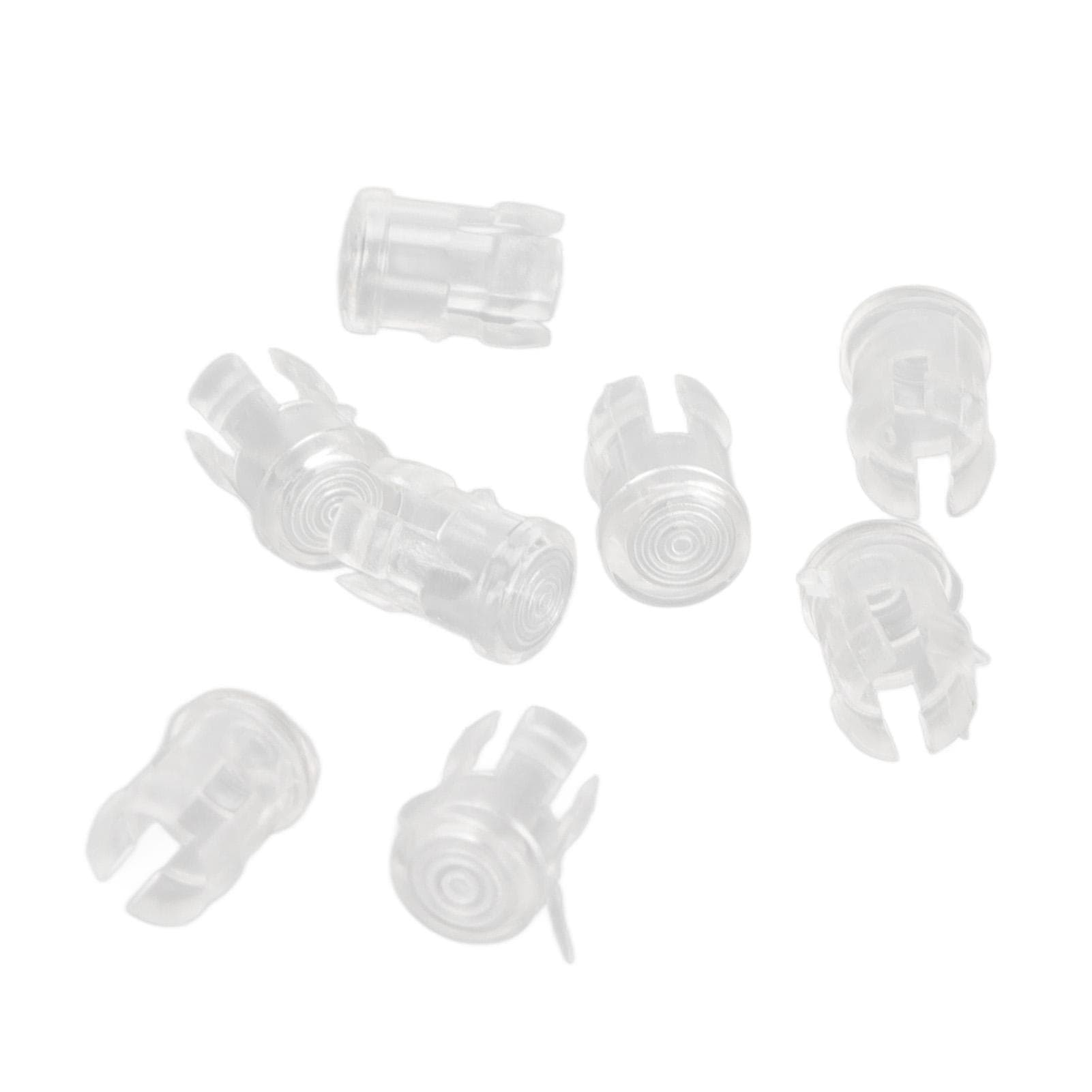 100Pcs LED Light Emitting Diode Shade Transparent Cap Protective Cover Electronic Component 3mm