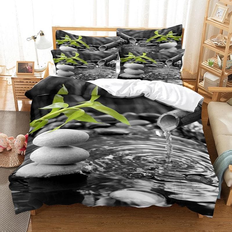 bedding set duvet cover set 3d bedding digital printing bed linen queen size bedding set fashion design EU single(135x200cm)