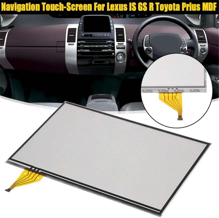 Transparent Glass 7.3 Touch-Screen Digitizer For Lexus Is250 Is350 Navigation
