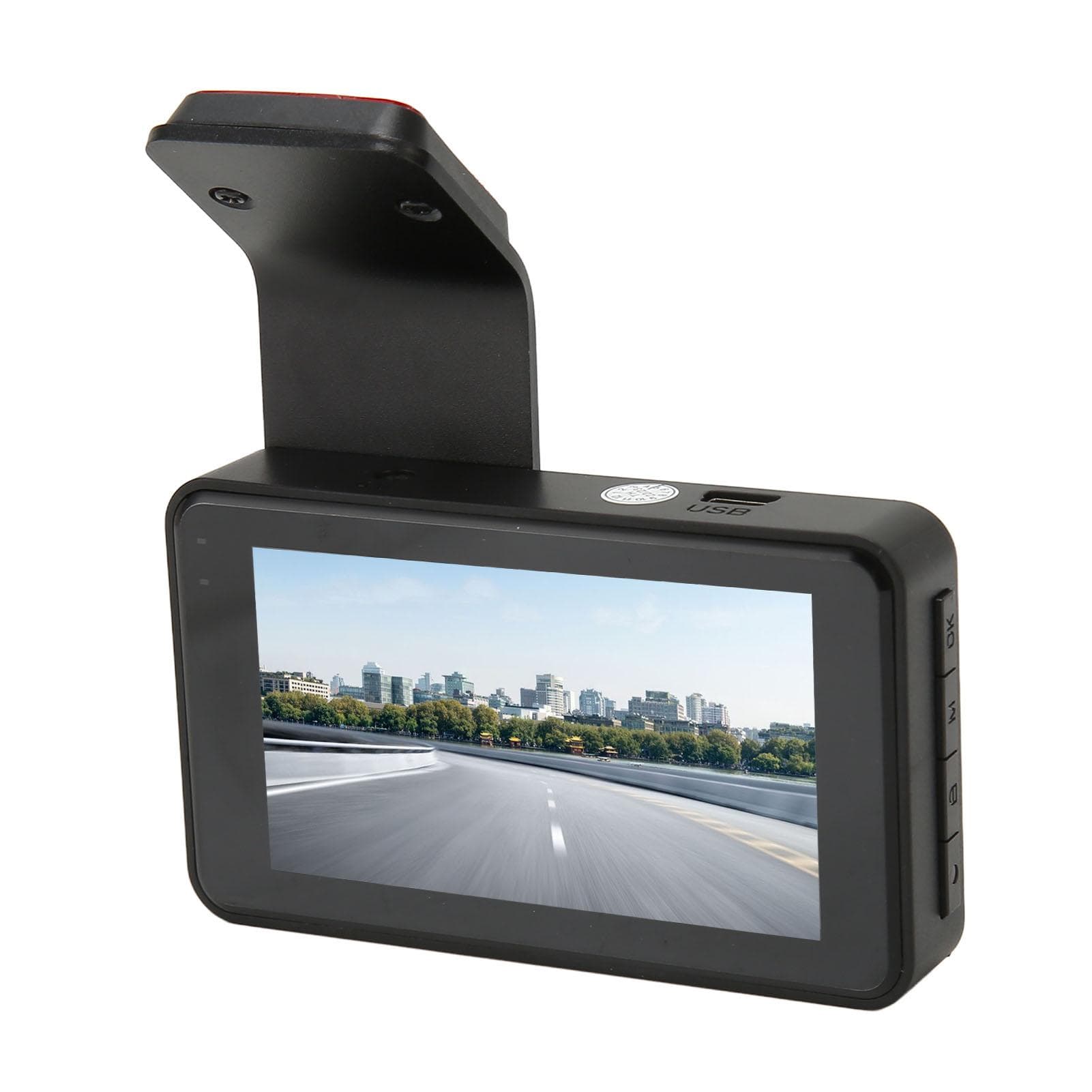 Front Rear Dash Camera 3.0in Display 1296P HD WIFI Remote Control 170 Degrees Wide Angle Driving