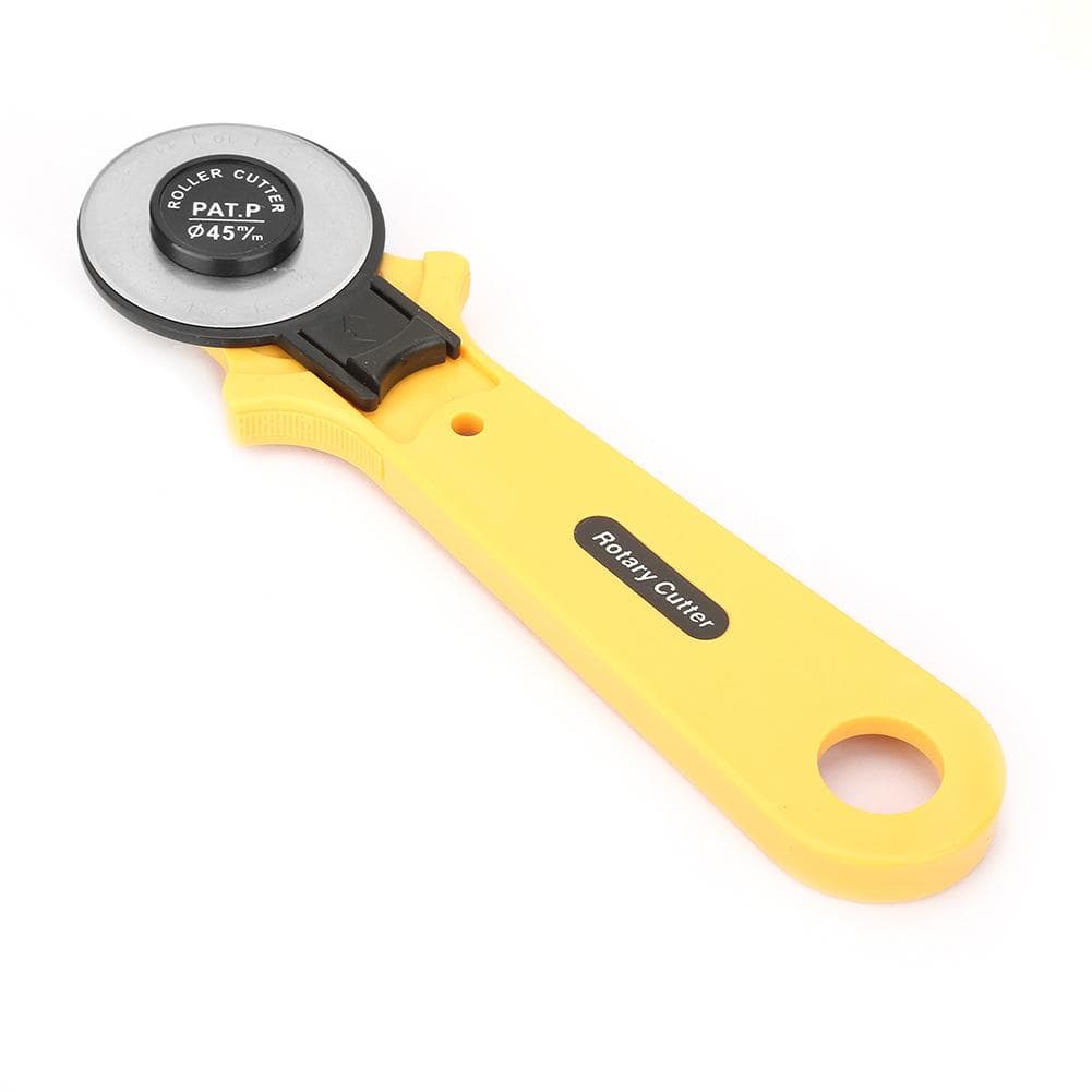 45mm Rotary Cutter Fabric Leather Cutting Tool Homemade Craft Sewing Accessory