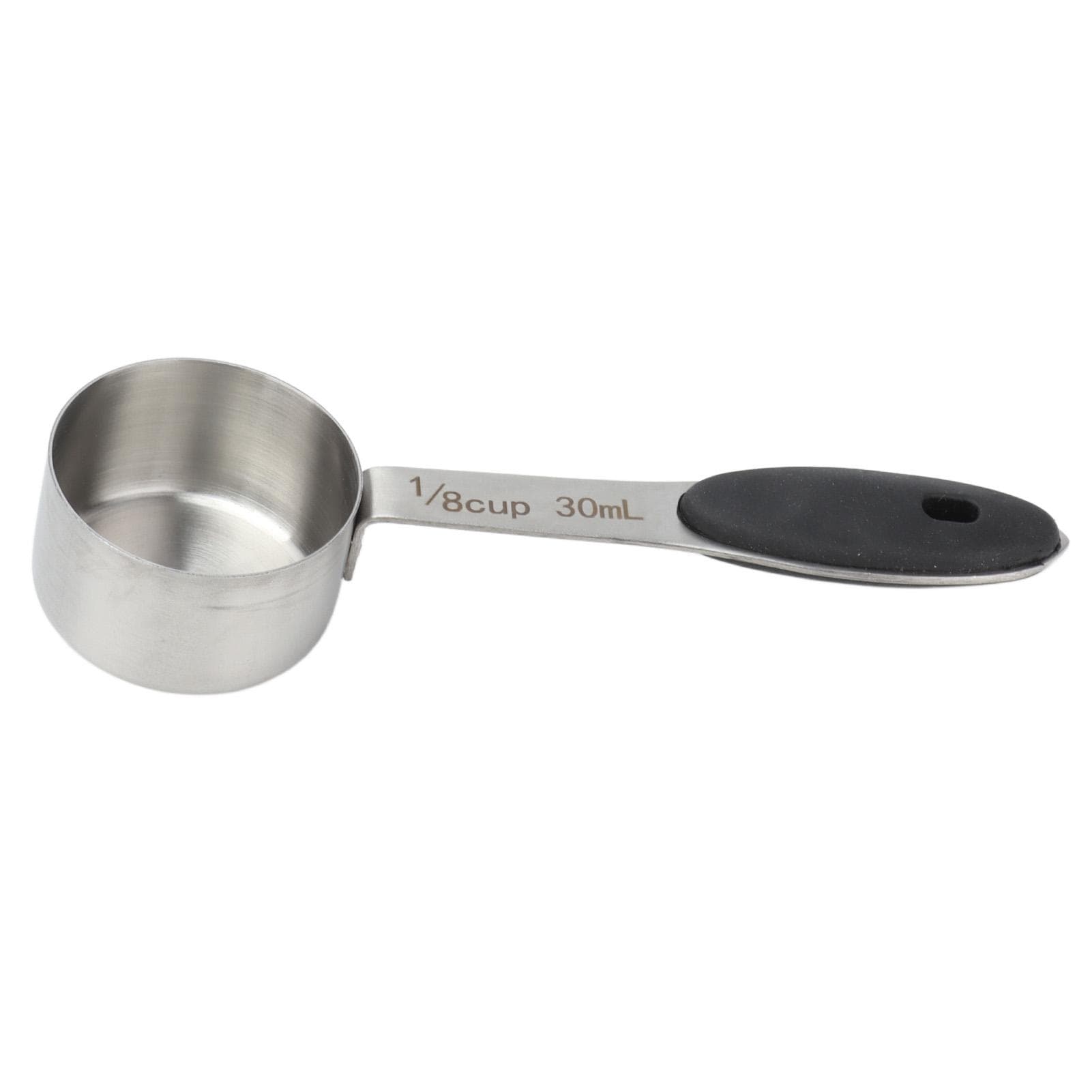 30ml Coffee Measuring Scoop 1/8 Cup Stainless Steel Tablespoon Large Capacity and Comfortable Hand
