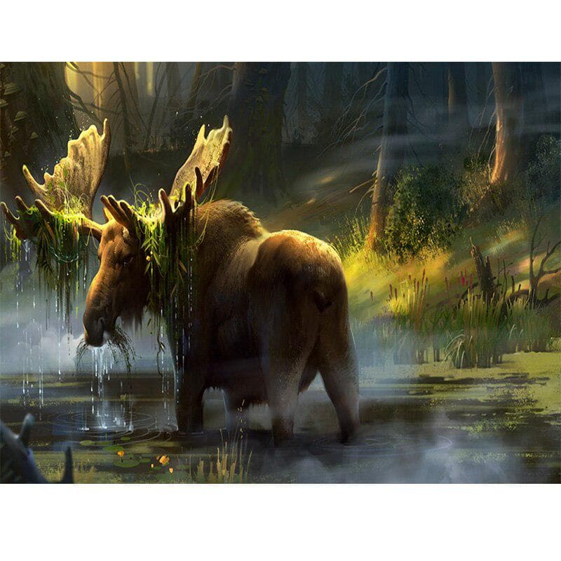 Diamond Painting Cross Stitch Diamond Embroidery Animals Picture Diamond Mosaic Home Decor 20X30CM