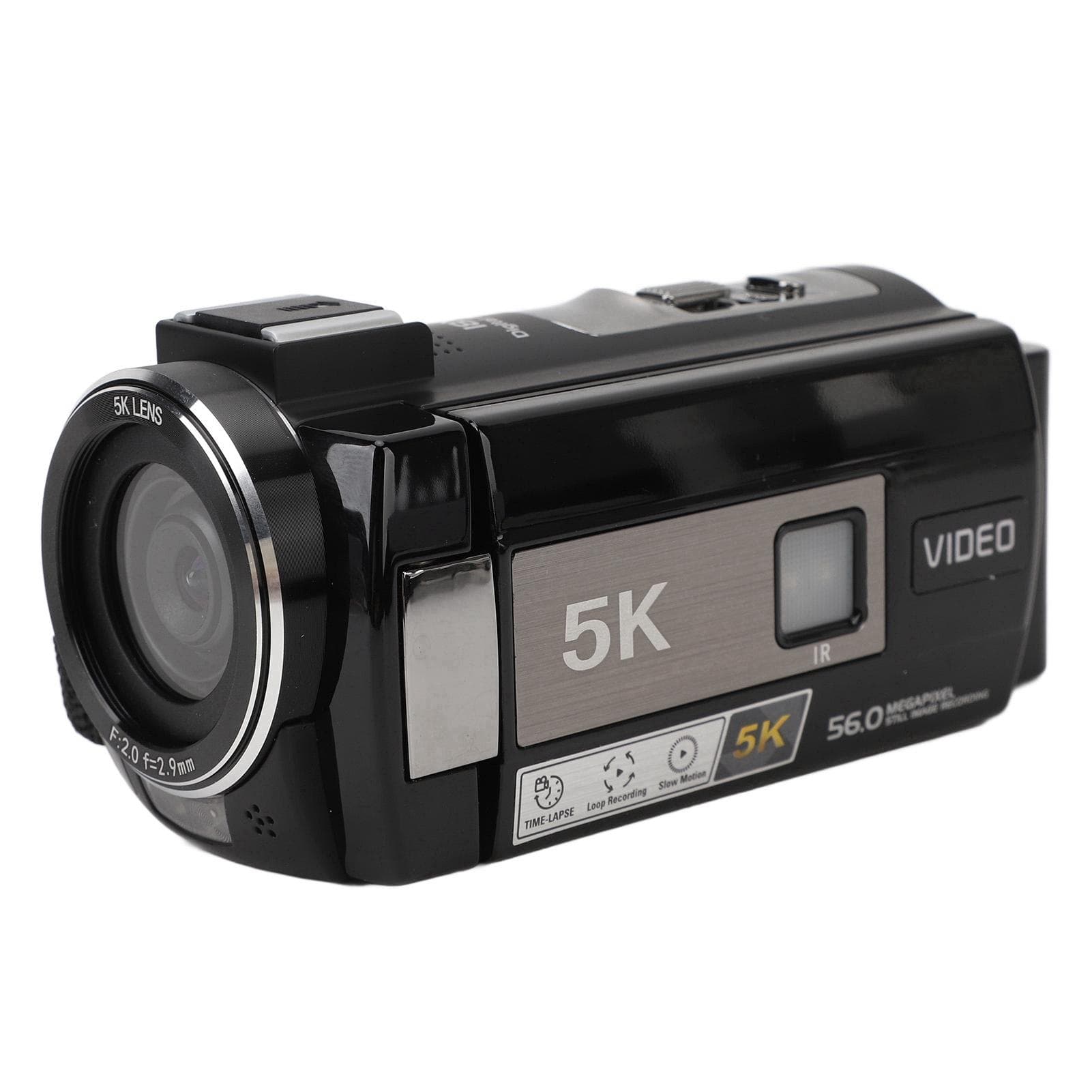 5K Video Camera Camcorder HD WiFi Digital Camera 3.0in Touchscreen 56MP Vlog Camera 18X Digital