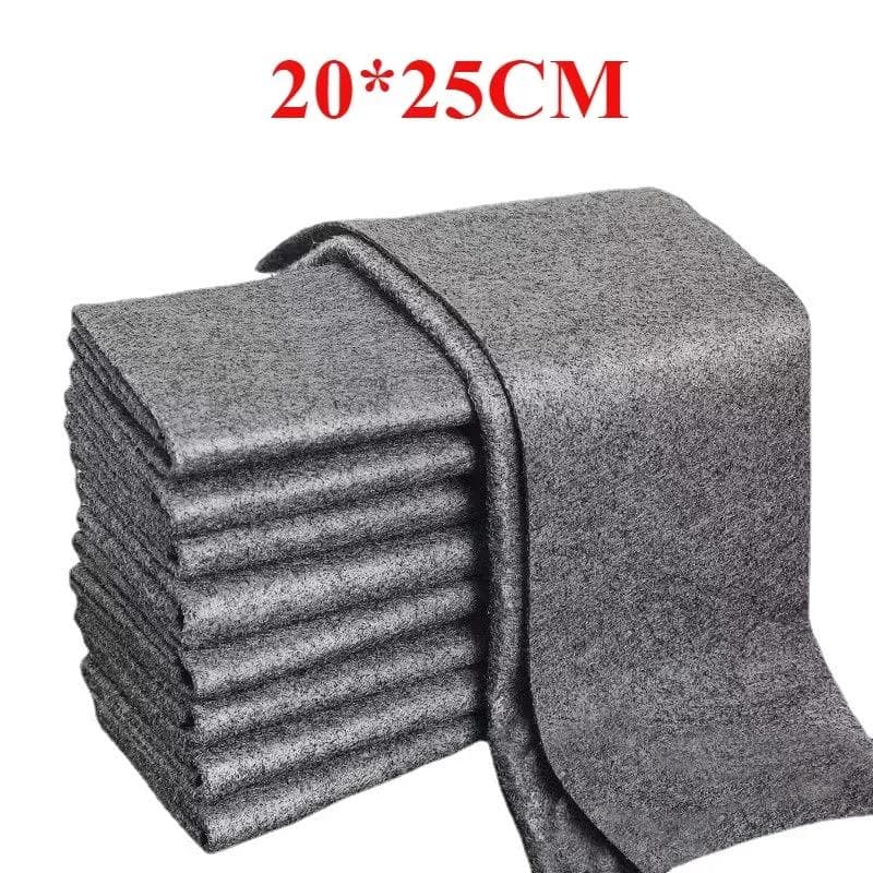 3/5/10pcs Magic Cleaning Cloths Reusable Microfiber Washing Rags Window Mirror Wipe Towels Rag Household Kitchen Clean Tools 3PC