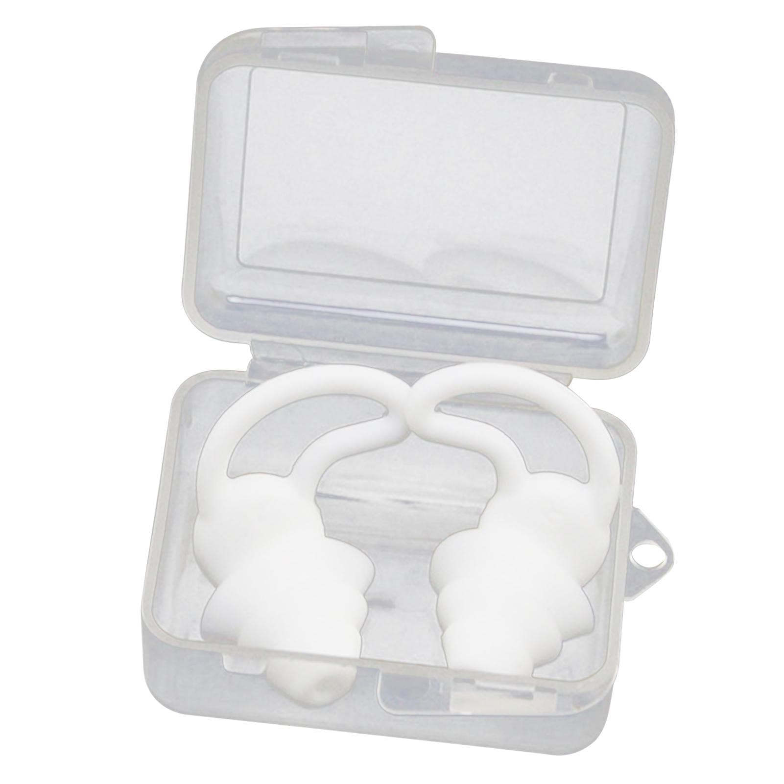 Swimming Ear Plugs Soft Silicone Earplugs Waterproof Reusable Swimming Ear Plugs Adults Noise white