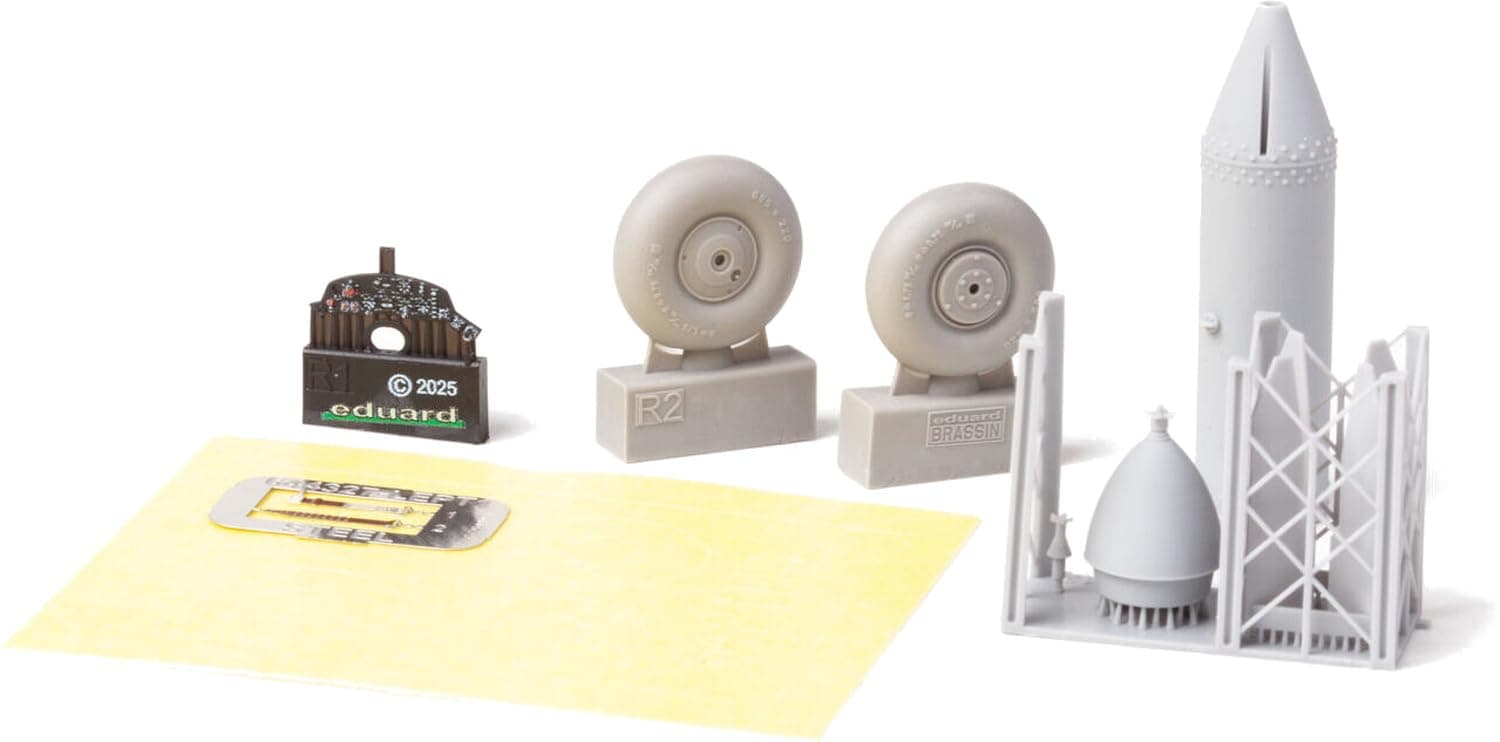 Eduard Look Plus Ken Instrument Panel Parts Set Plastic Model Kit Parts EDU644340 1/48 Ki-115 w/ (for Eduard) (Airplane)