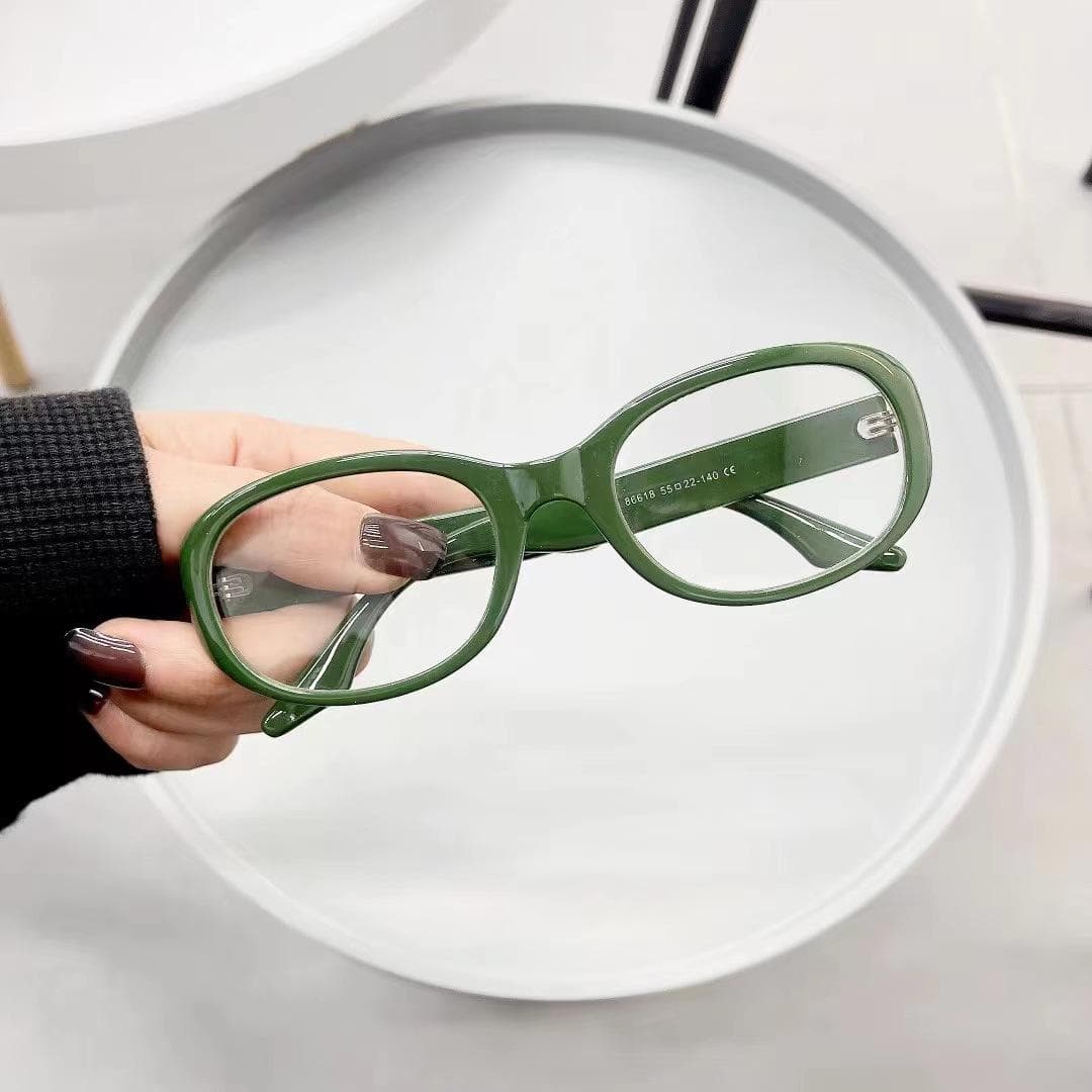 Trendy Women Sunglasses European American Style Oval Shape UV Protection for Outdoor Travelling Hiking