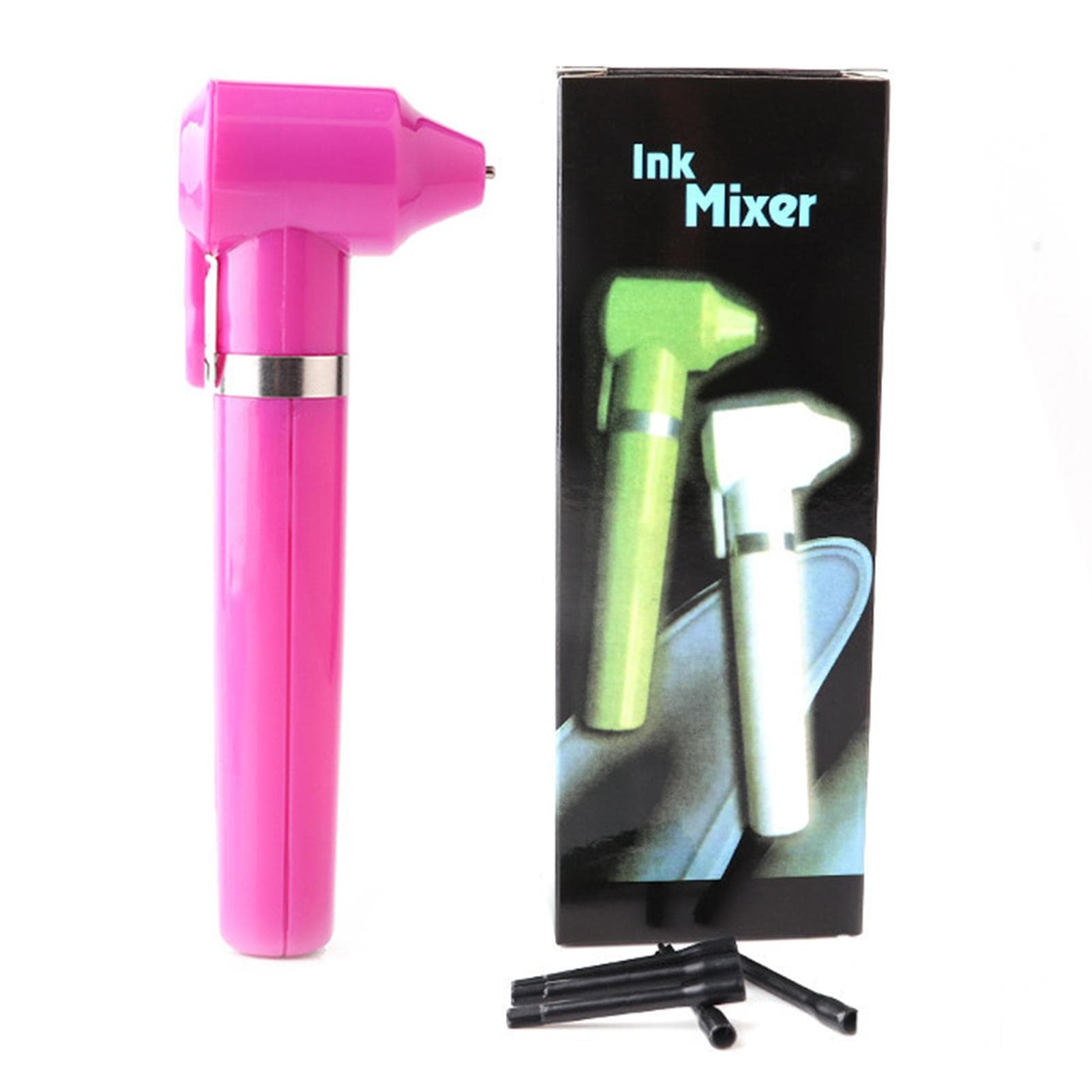 Tattoo Equipment Tattoo Pigment Ink Mixer Pigment Mixer High Speed Auxiliary Consumables pink