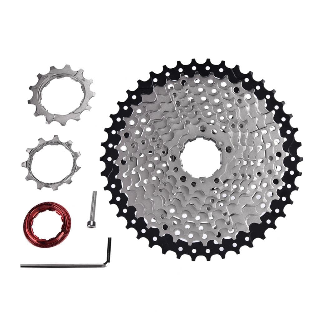 ZTTO Bike Freewheel Cassette Sprocket 10 Speed 11-42T Bicycle Replacement Accessory white