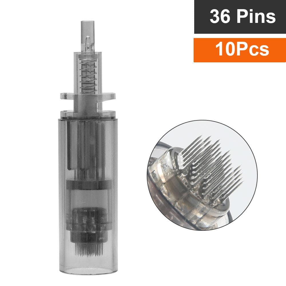 Dr.Pen A7 Replaceable Needles Cartridges Tip Disposable MTS Microneedling Needles Derma Roller Replace Needles 10PCS/Pack 10-Pack