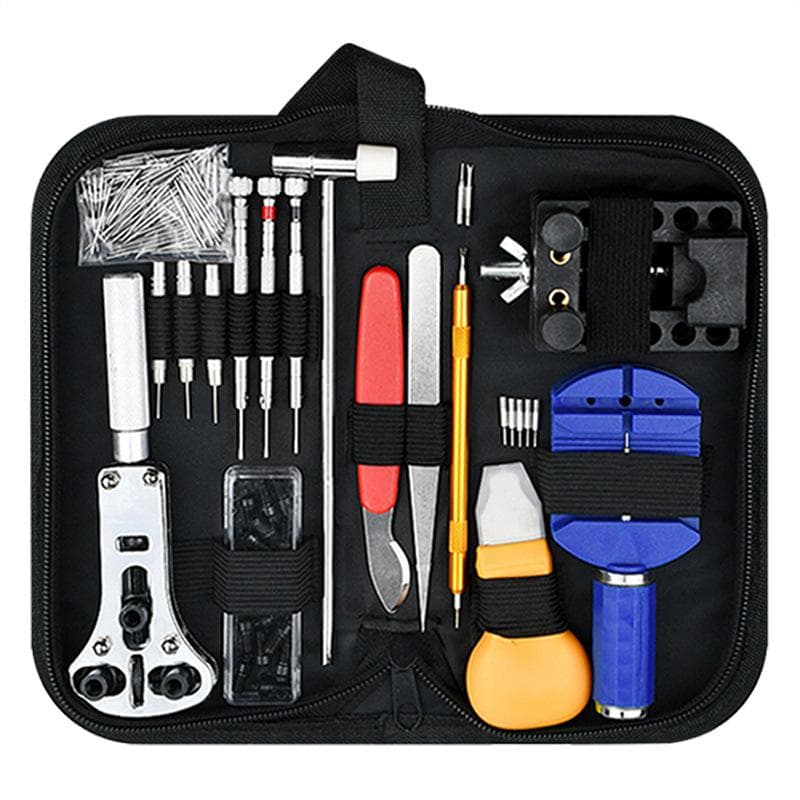 Tools for Repairing Watches Watch Maintenance Adjusting Watch Straps Replacing Batteries 147 Parts Disassembly and Installation black