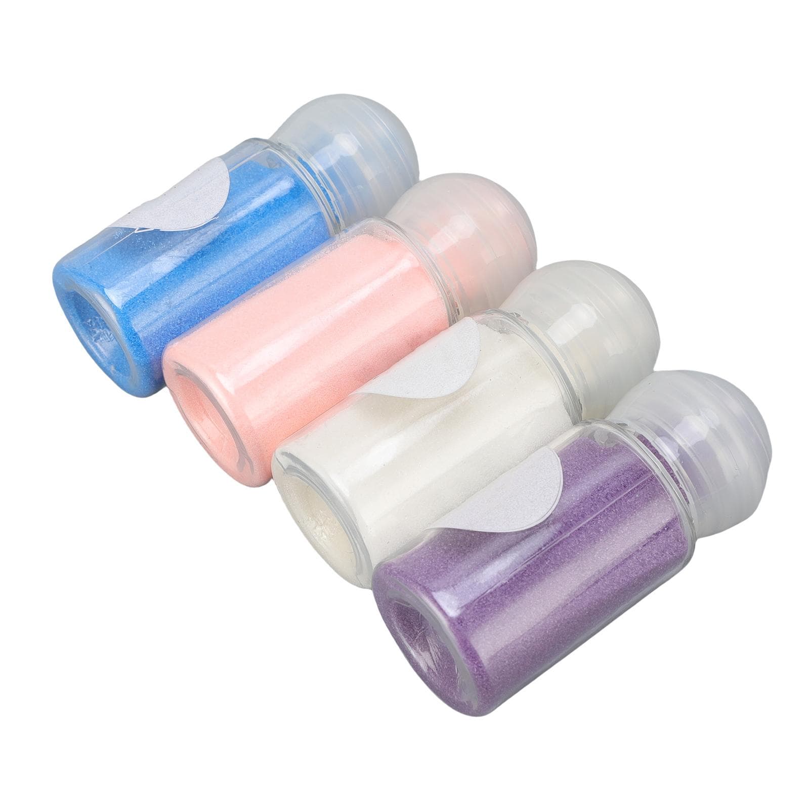 4Pcs Embossing Powder Set 4 Transparent Colors Embossing Powder for Scrapbooks Rubber Stamps and