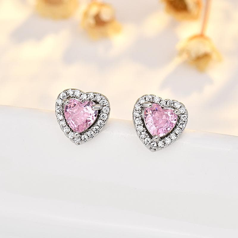 Twelve Star Heart-shaped Earrings Advanced Feelings and Ear Piercing Simple Ear Accessories