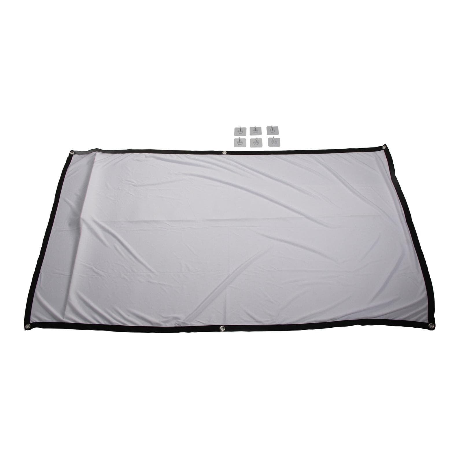 Projection Screen HD Foldable Portable Wrinkle Resistant Projector Movie Screen for Indoor Outdoor 84 Inch