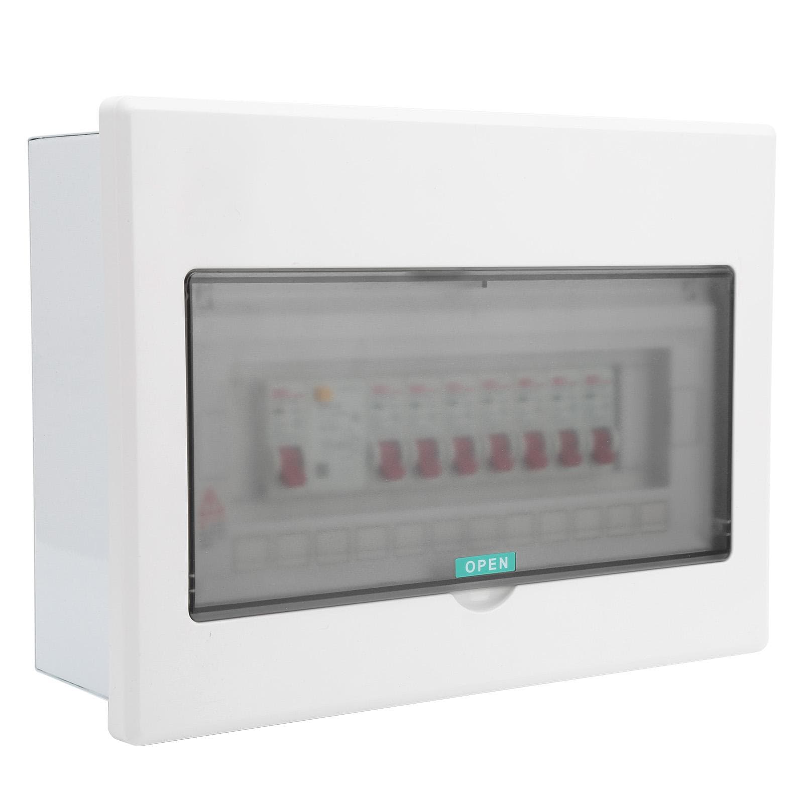 Electric Lighting Distribution Box 7Way Plastic with 1P Leak Protection Switch 63A