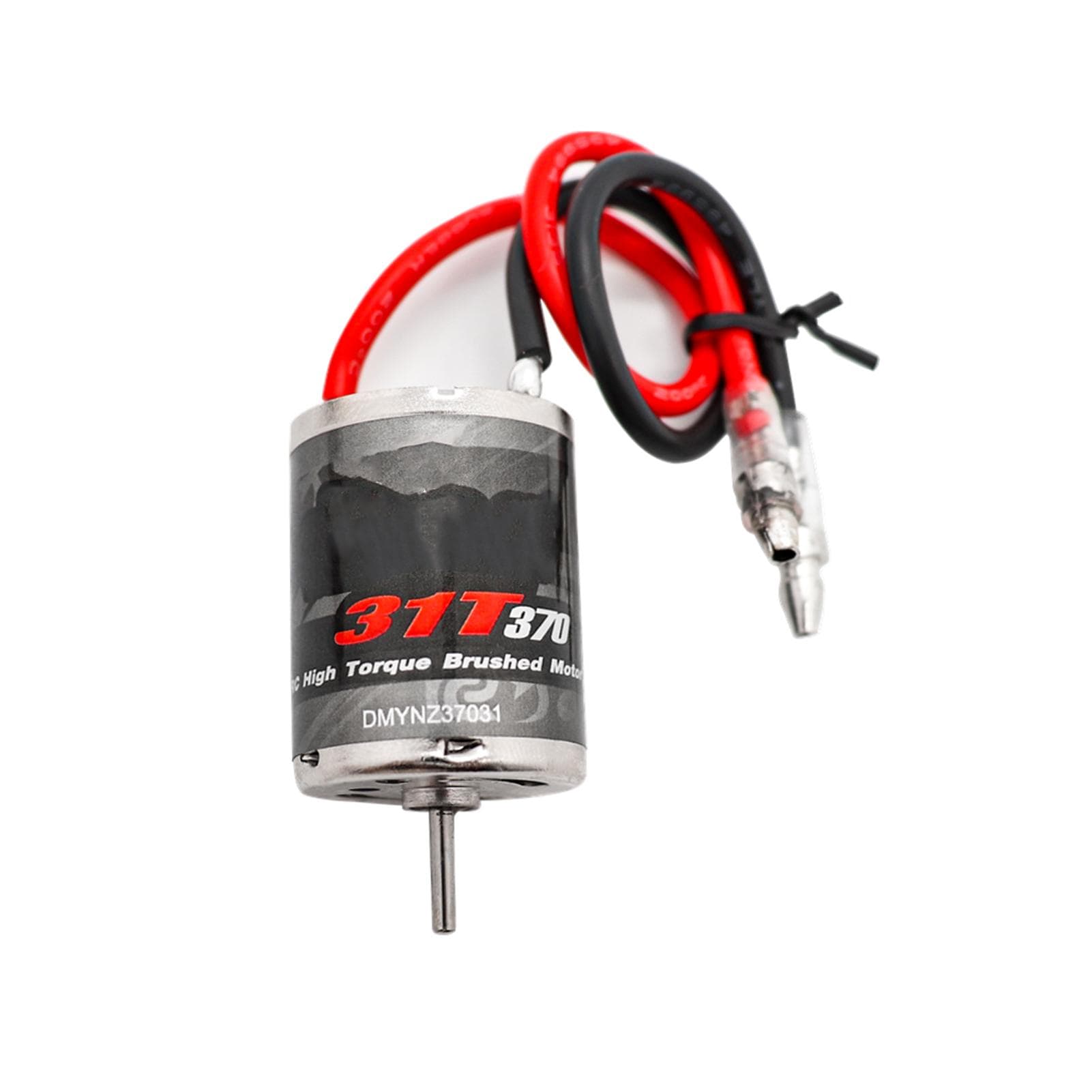 Brushed Motor 390 Stainless Steel Brushed Motor 28T Replacement for Axial SCX24 Tamiya Wltoys HSP 370 silver
