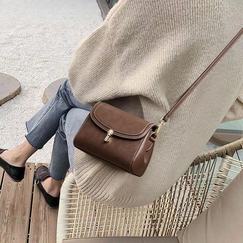 Bag Bag Women's Bag Crossbody Bag Underarm Bag Spring Summer High-grade Fashion Leather Bag