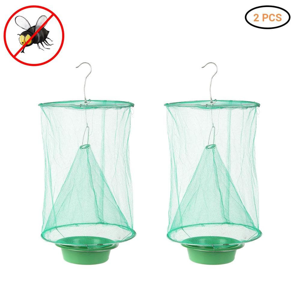 Fly Trap Flay Catchers Effective Fly Traps Fly Red Drosophila Fly Trap for Garden Ranch Orchard