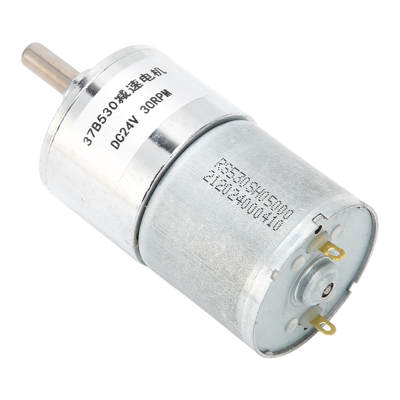 DC Gear Motor Turbine Worm Speed Reduction Machinery Transmission Parts 24V 30RPM 37B530