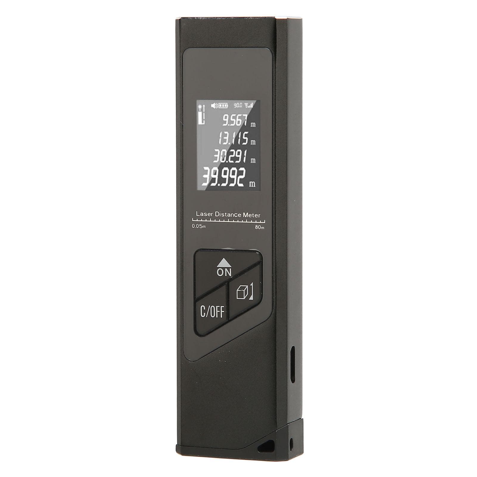 Laser Distance Measure with LCD Backlight 131 Feet High Accuracy M Ft In Switching Units USB Fast