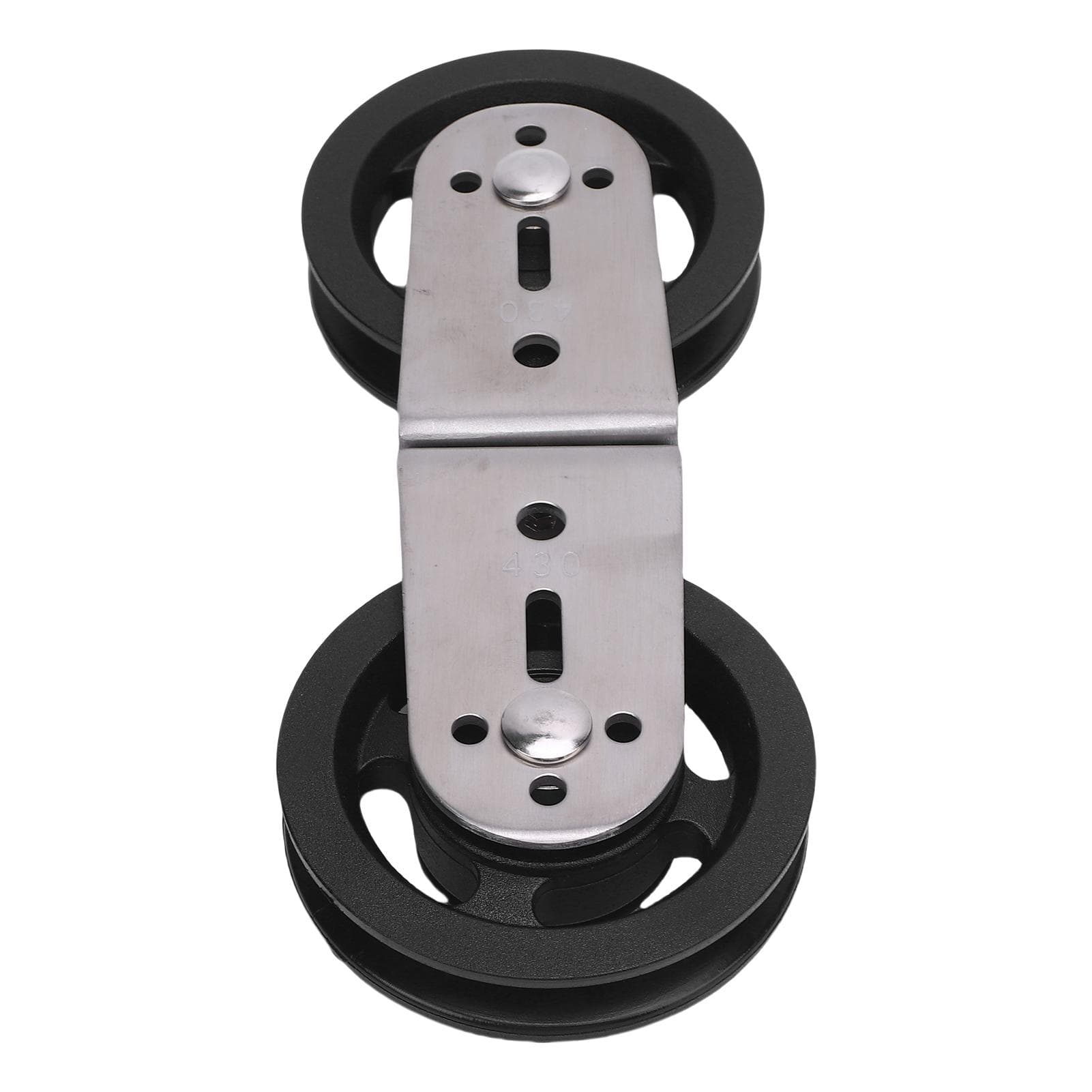 Cable Machine Rotating Dual Pulleys Rotatable Wheel for Cable Machine Weight Lifting Home Gym