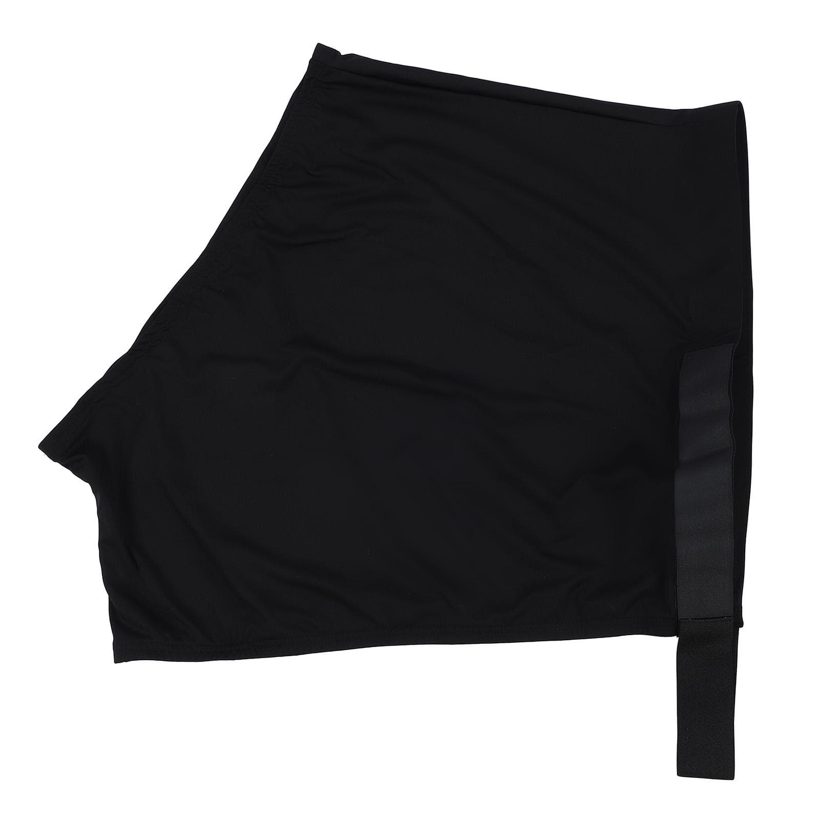 Horse Shoulder Guard Anti Rub Bib Breathable Horse Chest Saver Comfortable Polyurethane Horse Vest black