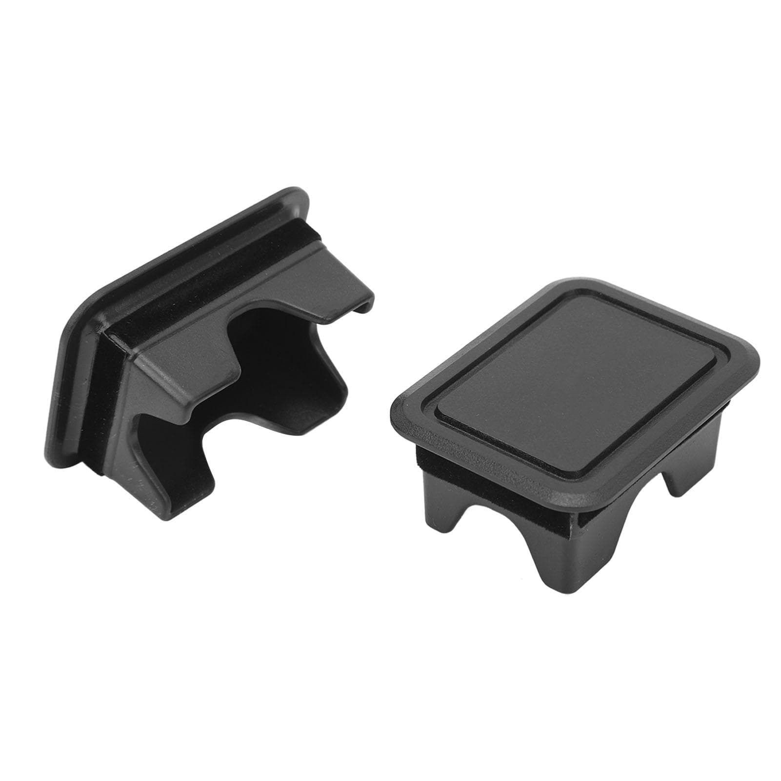 2PCS Stake Hole Cover Aging Resistant ABS Precise Fit Bed Rail Hole Cap for 1500 2500 2019 to 2023