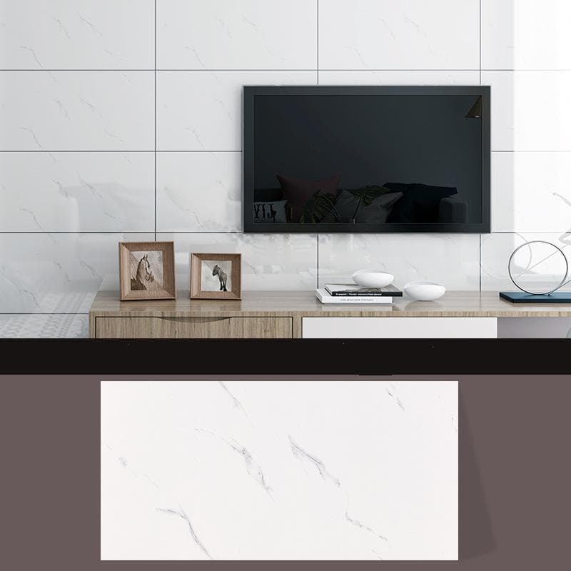 Imitation Tile Aluminum-plastic Board Decoration Self-paste Waterproof, Waterproof, Moisture-proof Kitchen Oil-proof Wallpaper Wall Renovation 20pcs