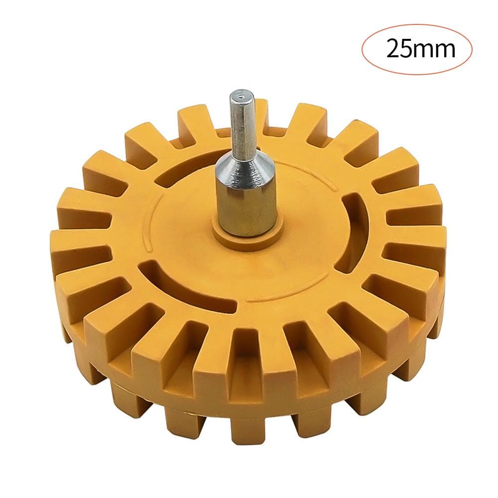 4 inch Pneumatic Rubber Remover Wheel Car Decal and Decal Removal Scraper Tools 25mm