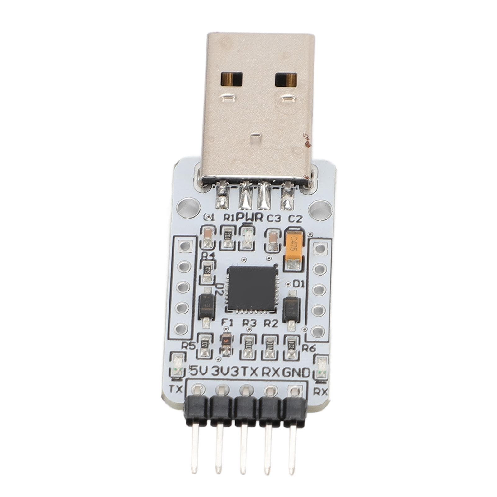 USB To TTL Serial Port Module Usb To Uart Communicating Module Flash Board with 3 Indicator Lights