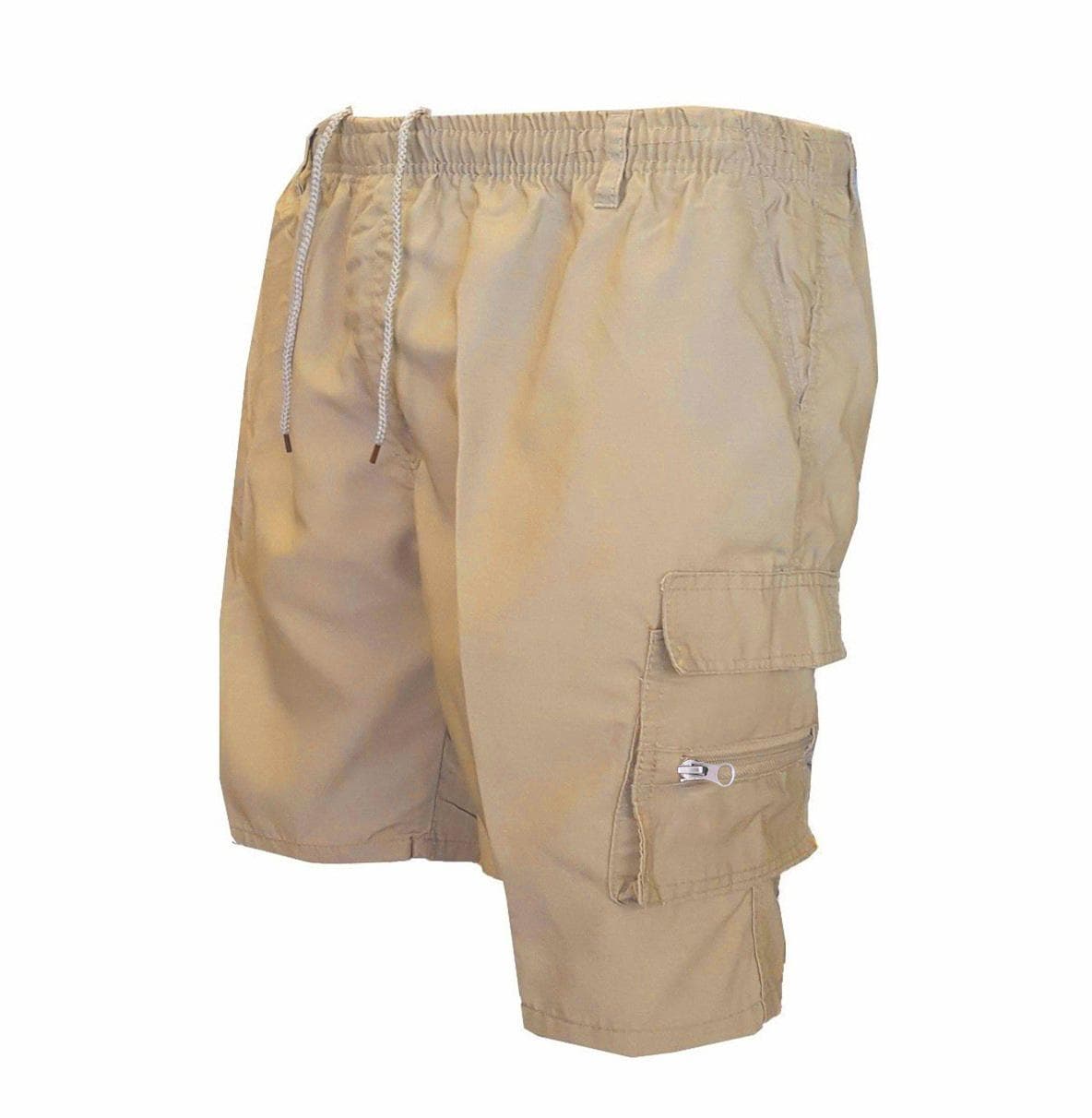 Mens Urban Cargo Shorts Camo Print Big Pockets Summer Outdoor Casual Utility Style Fabric Short Pants Loose Fit New Design S khaki