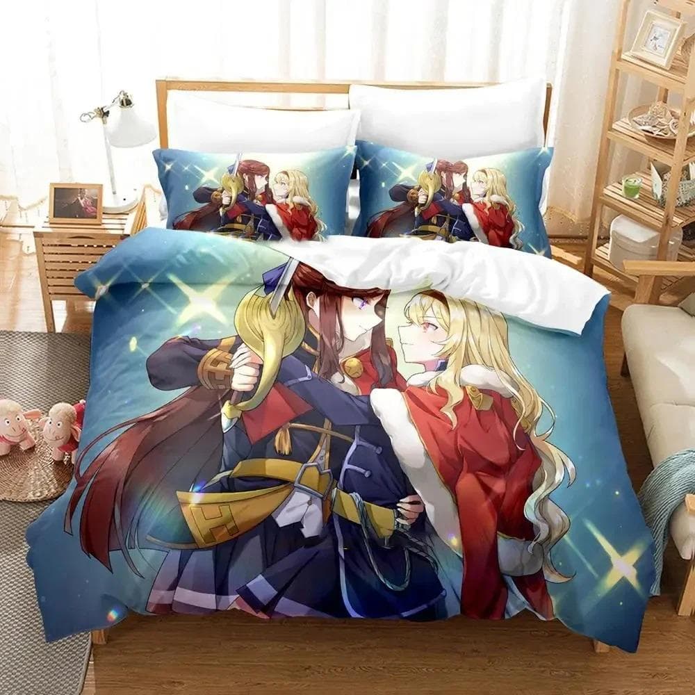 Anime Revue Starlight Bedding Set Boys Girls Twin Queen Size Duvet Cover Pillowcase Bed Kids Adult Fashion Home Textile 70x133cm 2pcs