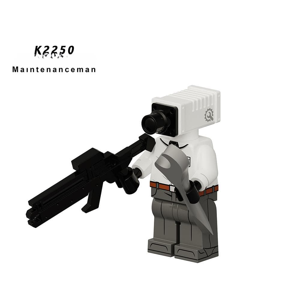 MOC Mini Action Figures Bricks Assembly Building Blocks Toys for Children KDL838