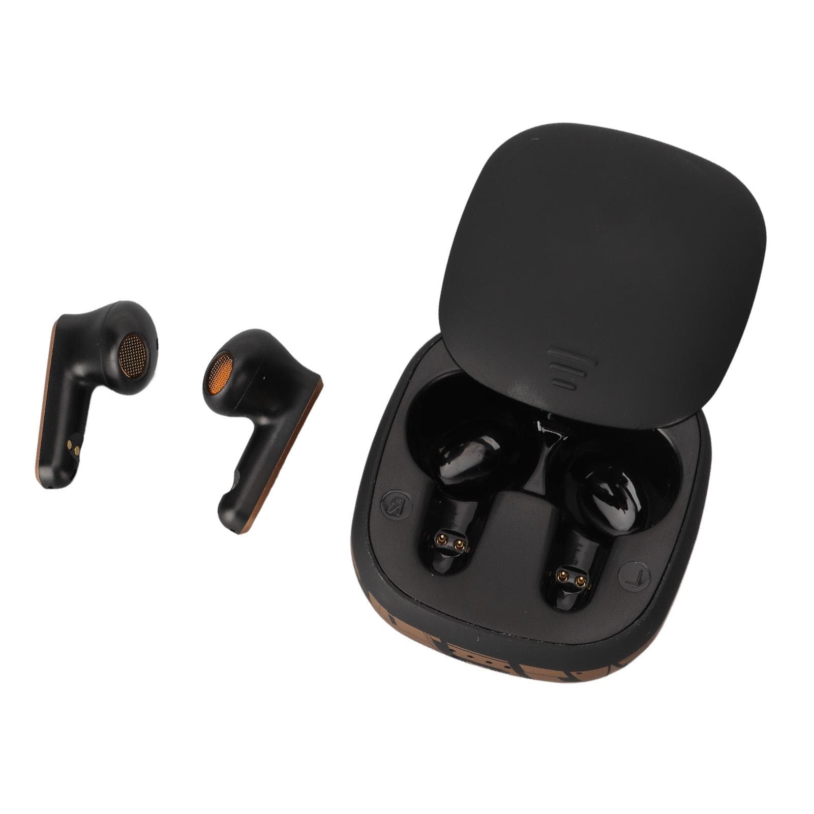 Bluetooth 5.2 Earbuds Lightweight Long Battery Endurance Noise Cancelling Wireless Headphones for black