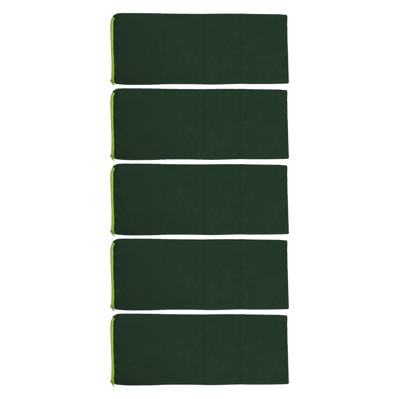 5PCS Flood Barriers Thickened Reusable Zipper Organic Silicone Flood Protection Sand Bags for Home