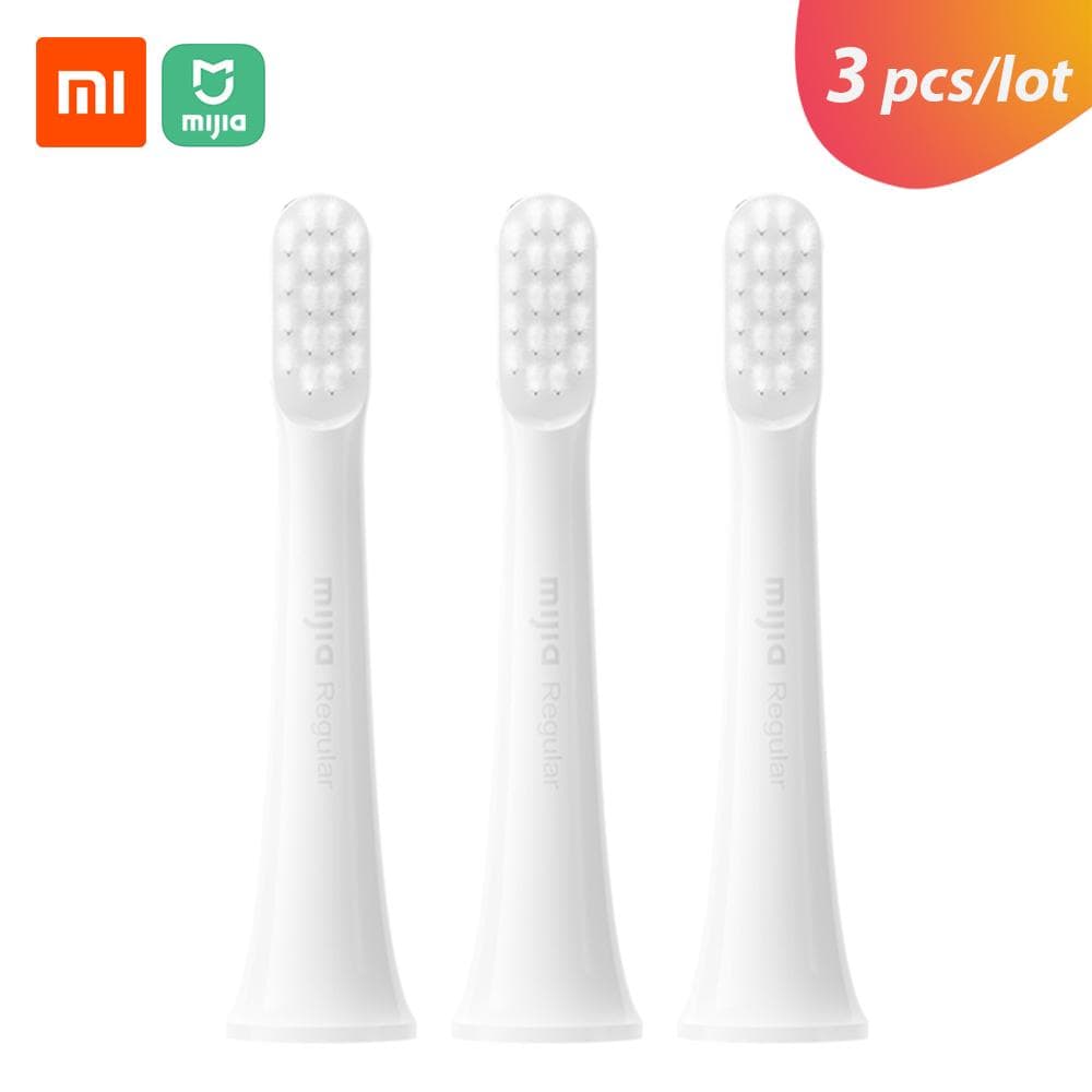 Xiaomi Original T100 Toothbrush Replacement Teeth Brush Heads Mijia T100 Electric Oral Deep Cleaning sonicare Toothbrush Heads 3pcs brush Head