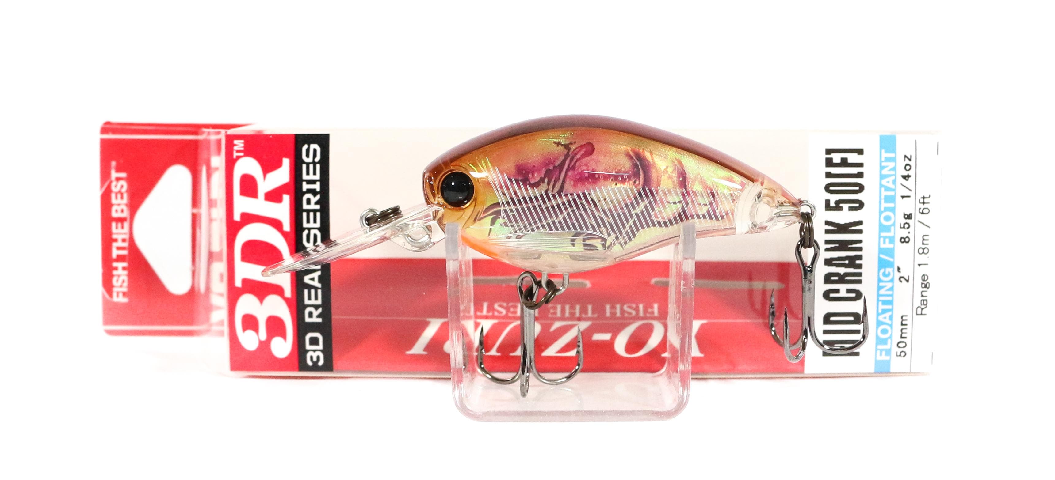 Yo Zuri Duel 3DR Mid Crank 50F Floating Lure R1317-RBCF (6663)