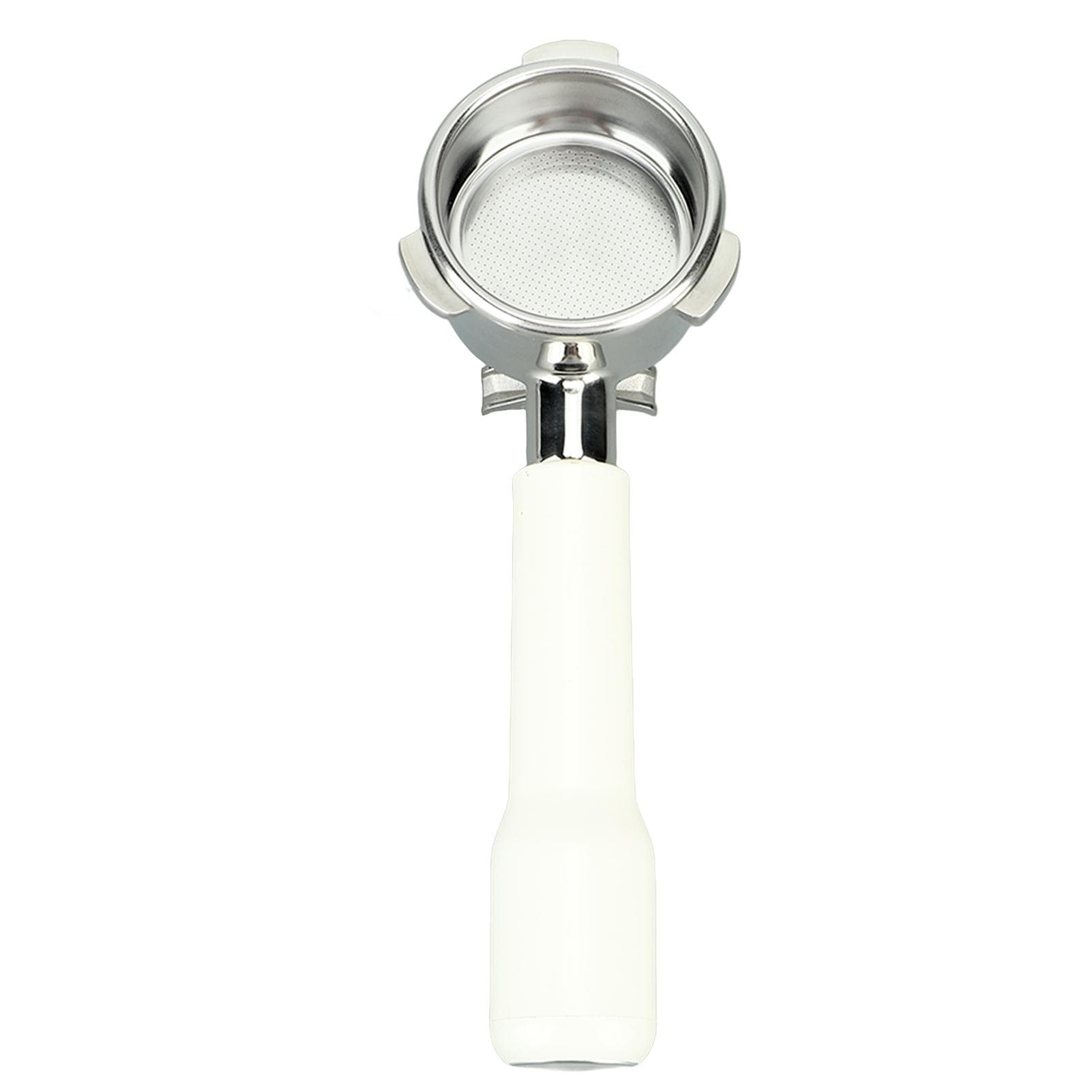 54mm Coffee Portafilter Double Flow Portafilter Coffee Machine Filter For Breville 870 880 C2 white